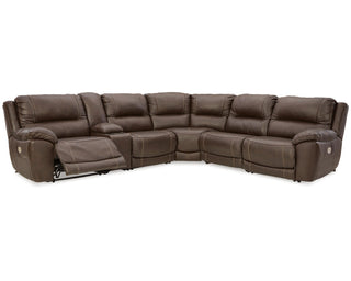 Dunleith 6-Piece Power Reclining Sectional