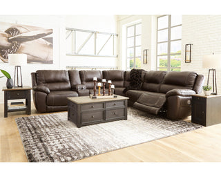 Dunleith 6-Piece Power Reclining Sectional
