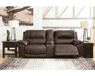 Dunleith 3-Piece Power Reclining Loveseat with Console