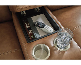Trasimeno Power Reclining Loveseat with Console