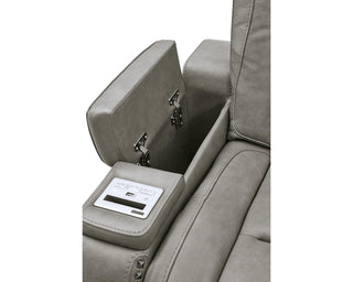 The Man-Den Power Reclining Loveseat with Console
