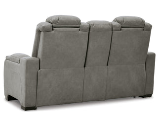 The Man-Den Power Reclining Loveseat and Recliner