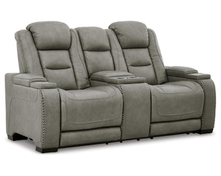 The Man-Den Power Reclining Loveseat and Recliner