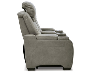 The Man-Den Power Reclining Loveseat with Console