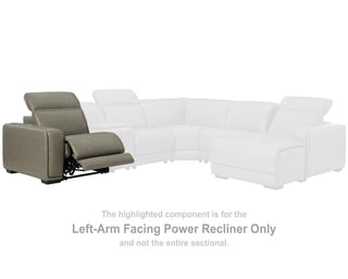 Correze Left-Arm Facing Power Recliner