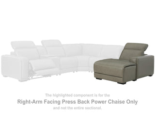 Correze Right-Arm Facing Power Reclining Back Chaise
