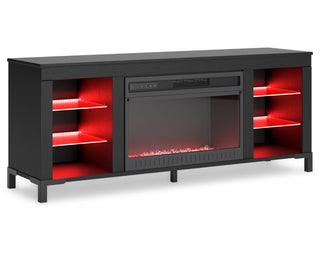 Cayberry 60" TV Stand with Electric Fireplace