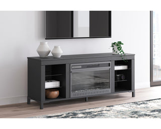 Cayberry 60" TV Stand with Electric Fireplace