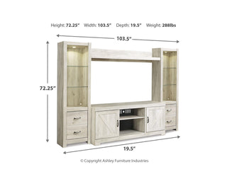 Bellaby 4-Piece Entertainment Center