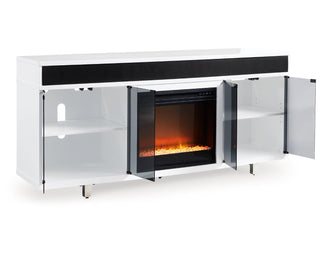 Gardoni 72" TV Stand with Electric Fireplace