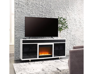 Gardoni 72" TV Stand with Electric Fireplace