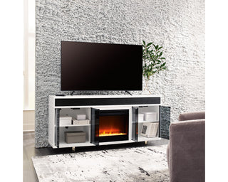 Gardoni 72" TV Stand with Electric Fireplace