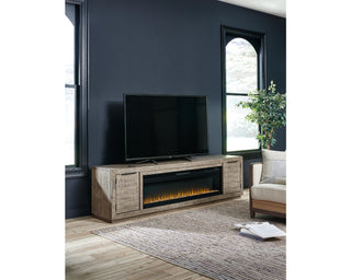 Krystanza TV Stand with Electric Fireplace
