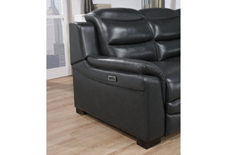 U8518 BLANCHE CHARCOAL CHAISE (CARTON 2)