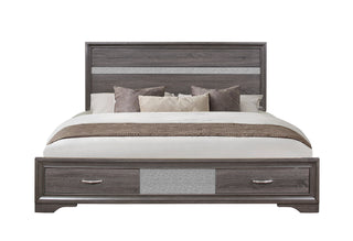 SEVILLE GREY KING BED