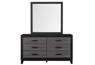 LISBON GREY AND BLACK DRESSER