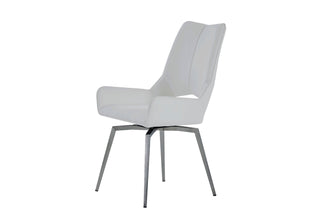 D4878 WHITE DINING CHAIR