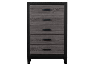 LISBON GREY AND BLACK CHEST