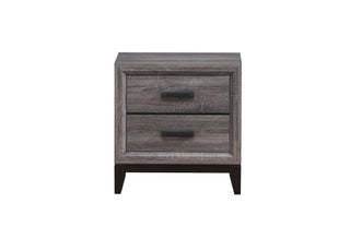 KATE FOIL GREY NIGHTSTAND
