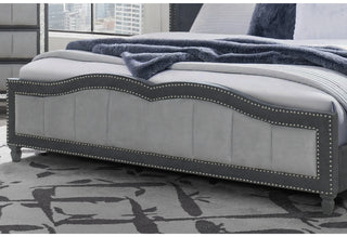 VANNA DARK GREY KING BED GROUP