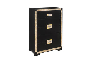 BLAKE BLACK/GOLD CHEST