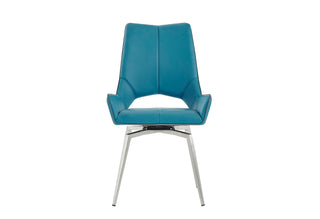 D4878 TURQUIOSE DINING CHAIR