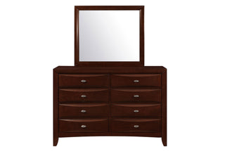 LINDA NEW MERLOT MIRROR