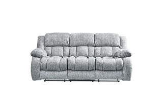 U250 GREY RECLINING SOFA