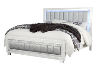 SANTORINI WHITE KING BED
