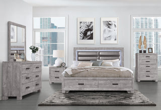 NOLAN GREY KING BED