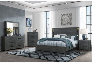 CYPRESS DARK GREY NIGHTSTAND