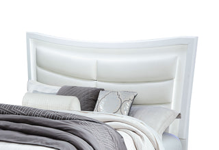 COLLETE WHITE FULL BED GROUP