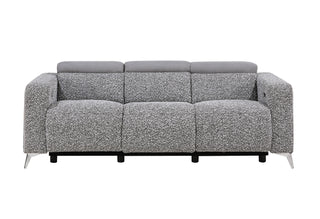 U8521 TAUPE/DARK GREY 36 POWER RECLINING SOFA