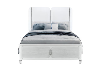 APOLLO GREY QUEEN BED