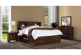 LINDA MERLOT KING BED GROUP
