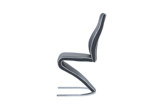 D4127 GREY DINING CHAIR