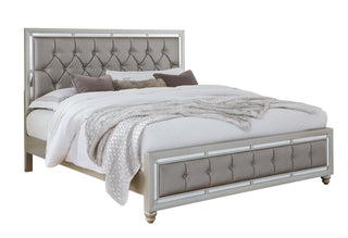 RILEY SILVER QUEEN BED