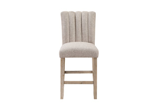 D8685 BEIGE BAR STOOL