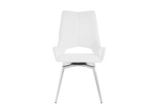 D4878 WHITE DINING CHAIR SEAT