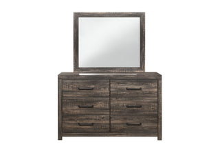 LINWOOD DARK OAK MIRROR