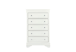 POMPEI METALLIC WHITE CHEST