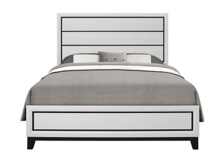 KATE WHITE QUEEN BED