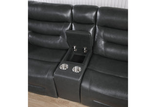 U8522 BLANCHE CHARCOAL ARMLESS CHAIR