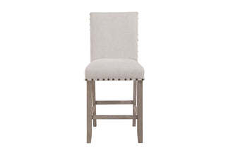 D1622 WHITE BAR STOOL