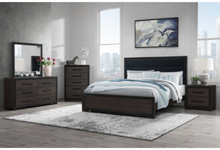 AMELIA BROWN QUEEN BED GROUP