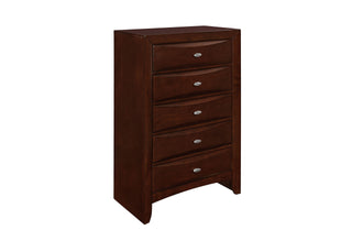 LINDA NEW MERLOT CHEST