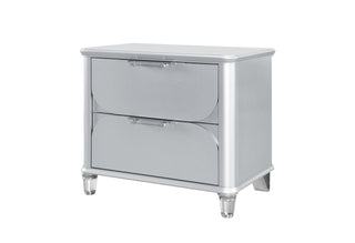 LANDO SILVER NIGHTSTAND