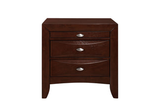 LINDA NEW MERLOT NIGHTSTAND