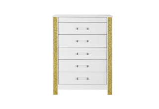 LOGAN WHITE GOLD CHEST