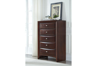 LINDA NEW MERLOT CHEST